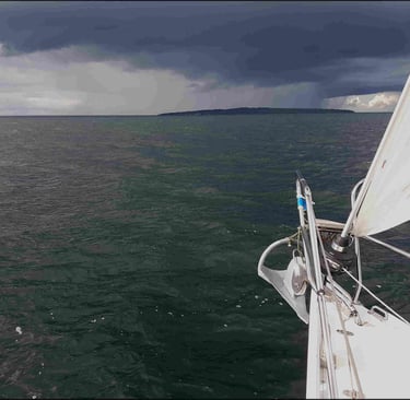 Hanö Schlechtwetter Segeln