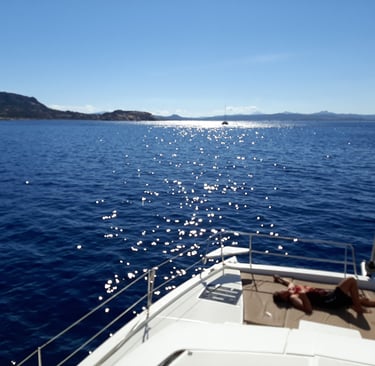 Segeln Katamaran Sardinien relax