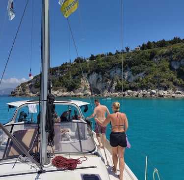 Lakka Paxos Ankerbucht