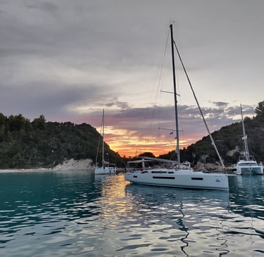 Ankerbucht Lakka Paxos