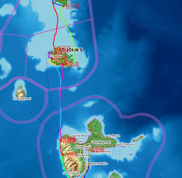Leeward Islands Guadeloupe Antigua and Barbuda