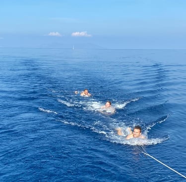 Bojenreiten Spaß Mittelmeer
