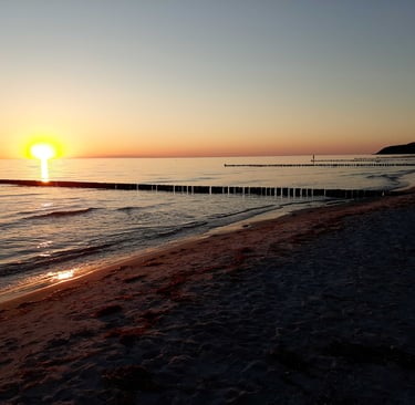 Hiddensee Sonnenuntergang
