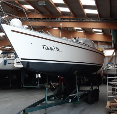 Tuulikki Segeln Winterlager