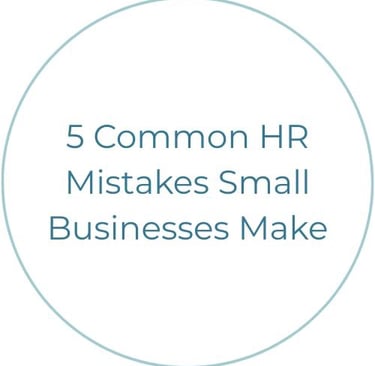 5 Common HR Mistakes