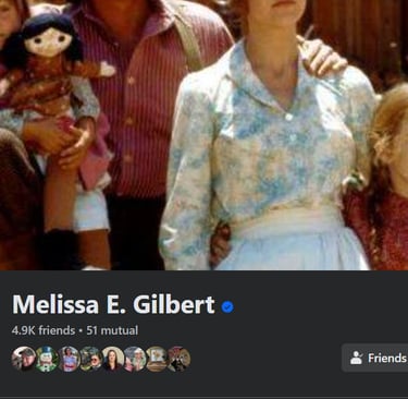 Melissa Gilbert Facebook