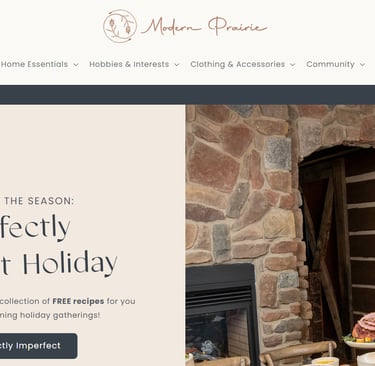 Modern Prairie website