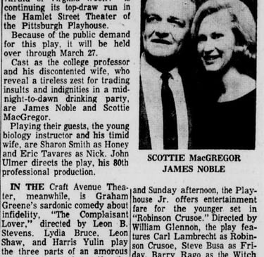 Katherine MacGregor Newspaper article