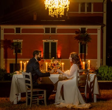 mariage au domaine Cesarini - Villa Violetta