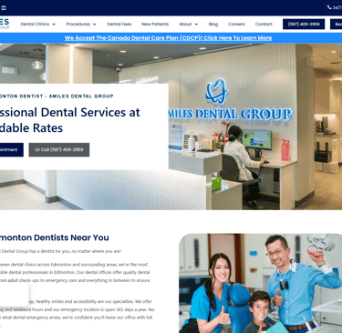 SEO Case study in Edmonton SDG