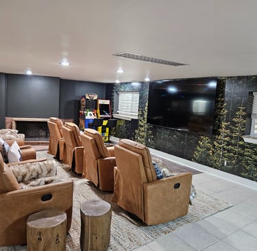 Commercial Wallpaper Installation Colorado Springs Office