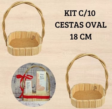 cestas de madeira