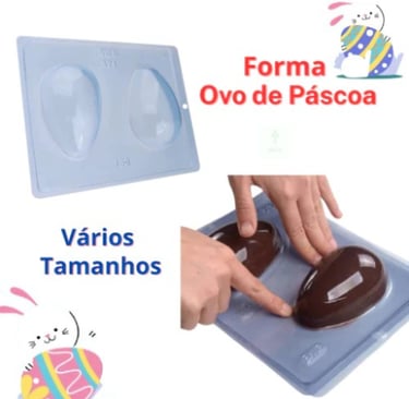 Forma Ovo de Páscoa