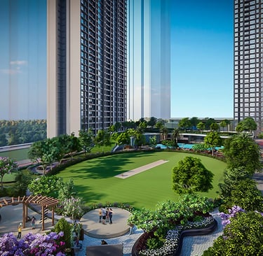 Runwal Lands End luxury apartments in Kolshet Road Thane West