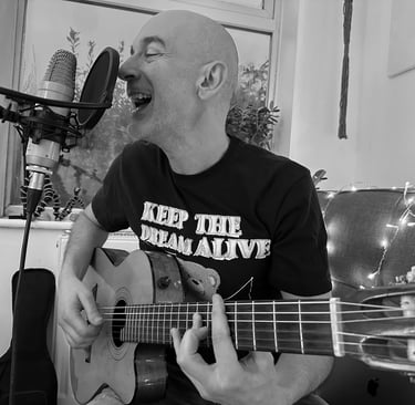 "The Musical Architect, George, producing high-end lullabies for children."