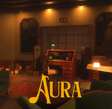 Capa Aura Beats desenvolvida por Helldise Design