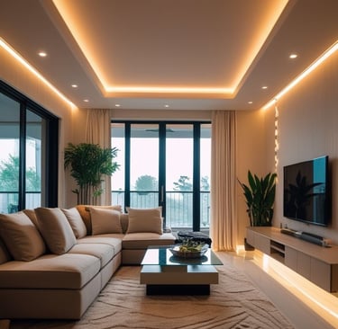 ديكورات انيقة وعصرية في الرياض