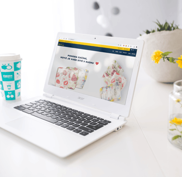 e-shop prodávající plenky s potiskem