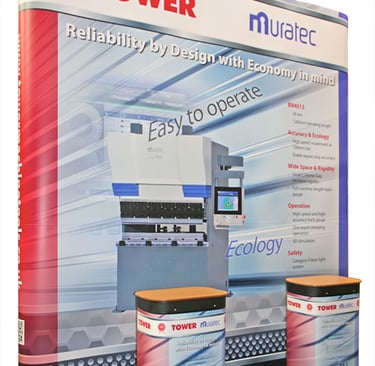 3m High pop up exhibition stand