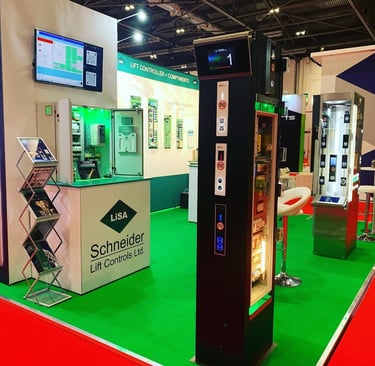T3 Exhibition Stand with Raised flooring