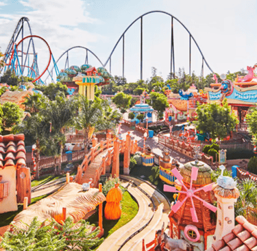 port aventura, parque, niños, 