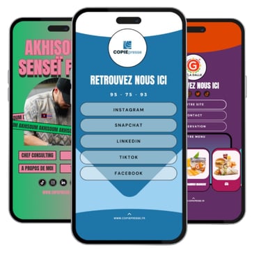 Un téléphone portable affichant l'écran d'un téléphone portable, qui affiche à son tour l'écran d'un