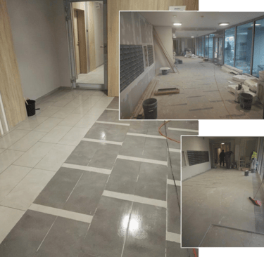 Sprzatanie budow - przed i po