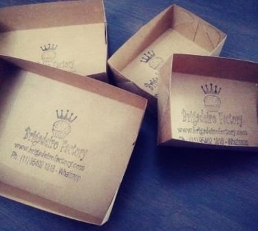 Embalagens BF em papel Kraft reutilizável reciclável e sustentável ...