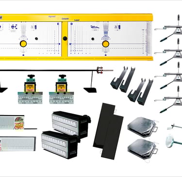 alinhador laser 200 para valas, alinhamento automotivo, geometria veicular