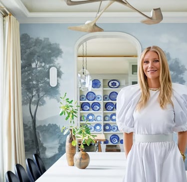 maison Gwyneth paltrow - inspiration décoration Brest