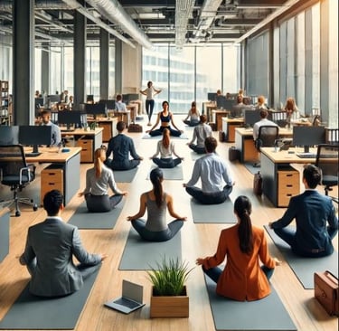 Power yoga instructor near Hitech City for strength building Postnatal home workout class with lady 