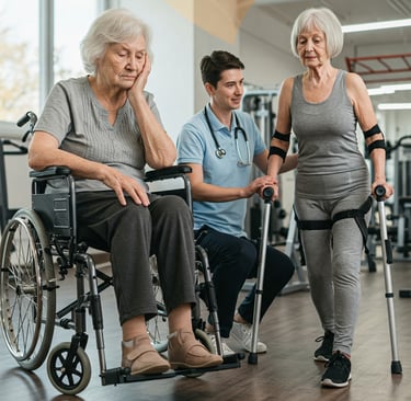 Gachibowli personal trainer helping client with strength and conditioning. Gym Trainer Kompally