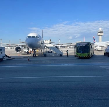 Flying through Latin America