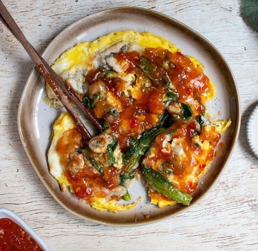 Oyster Omelette