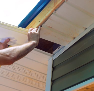 siding work