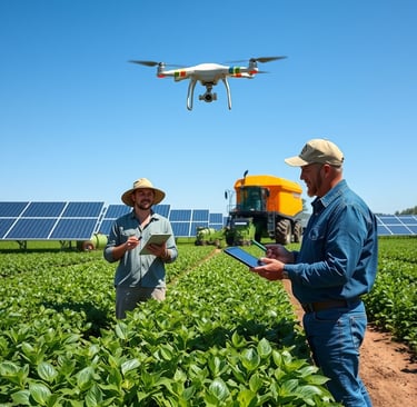 Agrotech México agroindustria Drones Paneles