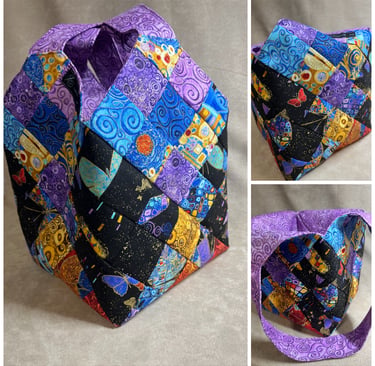 colorful market tote