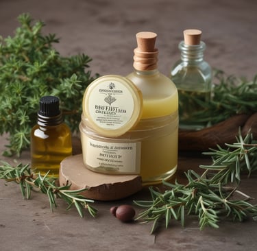 a bottle of olive oil and a bottle of olive oil