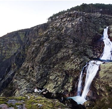 les chutes d eau de Fisgas ermelo