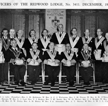 Redwood Freemasons in 1959