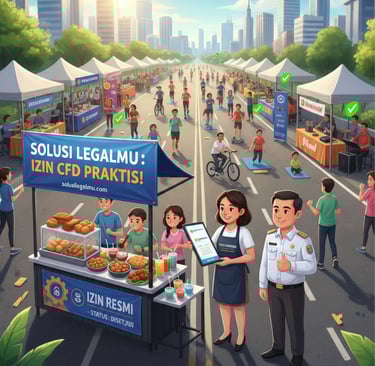 Mau Buka Stand atau Event di Car Free Day? SolusiLegalmu Kini Hadirkan Jasa Perizinan CFD Praktis