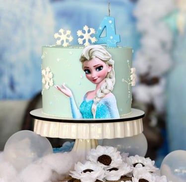 Festa temática infantil da Frozen