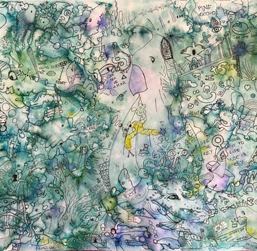 Avatar, Earth Story, Awakening Art, Multidimedional Art, Awakening Art, Trippy Art, Comic Art, NFT