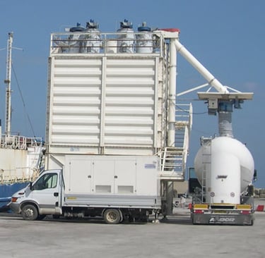 micromix Modular flat silos SCUTTI