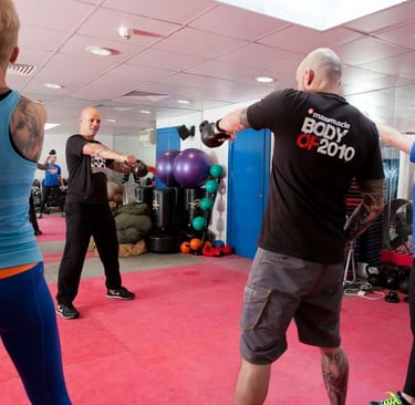 Circuit training session in Bristol