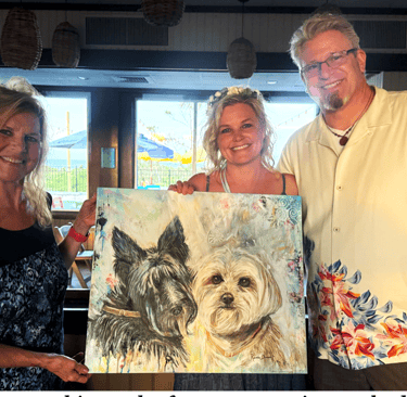 Pet Portrait Testimonial | Dog Portrait