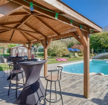 Gîte Bricabroc avec piscine au Lude