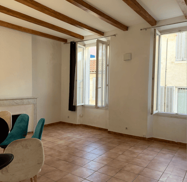 Projet de rénovation La Ciotat avant travaux grandes ouvertures. Optimisation d'espace