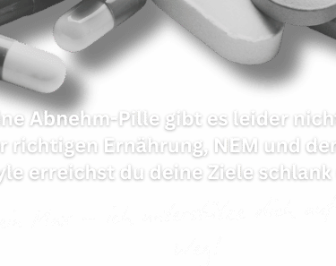 Abnehmpillen gibt es nicht - aber Max hilft dein Gewicht zu reduzieren
