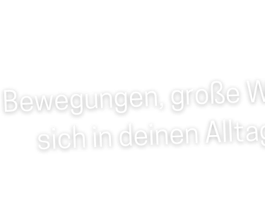 Kleine Bewegungen, große Wirkung – Fitness, die sich in deinen Alltag integriert